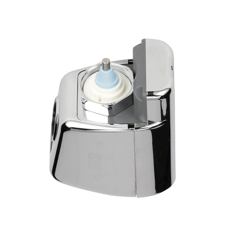 AquaSense EZ Flush Retrofit Kit With Metal Cover Chrome Finish Hands Free Touchless Sensor Upgrade For Urinals And Toilets Easy Install