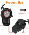 Dimensions of Pull Start Assembly Recoil Starter For 50cc 47cc 49cc 2 Stroke Dirt Bikes with measurements and bolt detail