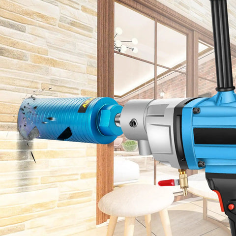 Diamond Dry Core Drill Bit Kit With Pilot Bit And 4.5 Inch Blade for drilling concrete wall