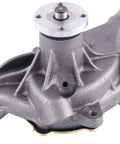 Front view of Premium Engine Water Pump Pro Grade Replacement With OE Exact Fit, Leak Tested Seals And Bearings, Durable Castings