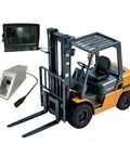 Wireless Forklift Camera System With Seven Inch Waterproof Monitor For Crisp Fork Tip Tracking In Tight Aisles To Keep Warehouse Operators Straight Up Safe And Running Like Clockwork Daily with camera and monitor.