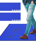 Pro Heavy Duty Sticky Rubber Tacky Mats 24 By 36 Inches Blue Floor Mats For Workshops And Garages Snag Dust And Grime Like A Champ 300 Sheets Industrial Bulk Deal.