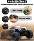 Beefed Up Hardened Steel Spur Gear Set With 18T 20T And 22T Pinions For X Maxx One Fifth, XO One, One Tenth Maxx And E Revo Two Point Zero VXL