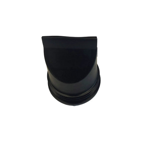 Top view of Seal For 2 Inch Shower And Floor Drain 43745 Black No Size Replacement Gasket For Drain Traps And Shower Drains