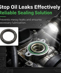 Heavy Pickup Tube O Ring Seal Kit 6 Pcs M29517 Replacement Built For Gm Ls Engines showing rubber seal on engine components.