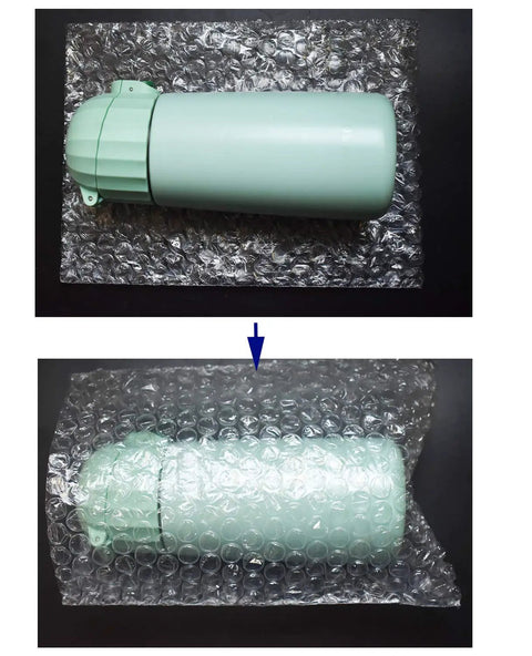 100 Pack 6x8 Inch Bubble Out Bags Double Sided Cushioning Pouches For Moving Shipping And Storage Clear Bubble Wrapping