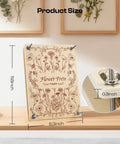 Large 11.8x8.3 Inch Flower Press Kit With 10 Layers For DIY Pressed Flowers Bookmarks And Frames, Wooden Plant Press