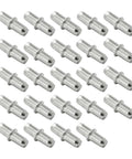Rock Solid Nickel Plated 5mm Shelf Pins 300 Pack - Heavy Duty Metal Shelf Support Pegs for Cabinets, Bookcases, and Glass Shelves