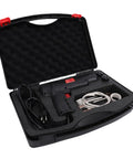 Heavy Duty 2.5Kw Induction Heater To Kick Loose Rusty Screws Nuts And Bearings With Four Snappy Magnetic Coils Quick Heating Torque Tool in a black carrying case.
