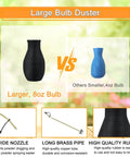 Comparison of Handheld Diatomaceous Earth Duster And Powder Sprayer With Long Copper Tube for Organic Gardening And Home Powder