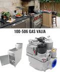 Gas Valve 720000 BTU H High Flow Furnace Valve Replacement For 700 Series Compatible With Natural Gas LPG Mixed Fuels