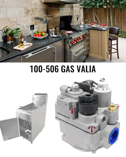 Gas Valve 720000 BTU H High Flow Furnace Valve Replacement For 700 Series Compatible With Natural Gas LPG Mixed Fuels
