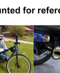 Rev Up Your Street Game With This Rock Solid 48V 750W Brushless Motor Kit That Converts Regular Tricycle Or Rickshaw Frames Into A Smooth Three Wheel Bike Setup Built Legit mounted to blue tricycle with seat.