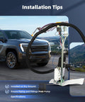 Installation tips for Fuel Pump Replacement For Buick LeSabre 1997 1999 3.8L V6 Gas Engine With Harness HEN HER