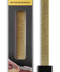 Heavy Hitter Flat Hand Rasp With Tungsten Carbide Coating And Ergonomic Soft Grip Handle For Workhorse Woodworking Shaping And Smooth Multidirectional Cutting 11 Inch Length displayed on packaging with specifications.