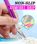 Precision Hobby Knife Set With Ten Extra Blades And A Six Inch Steel Ruler For Crafting Polymer Clay Pottery Paper Vinyl