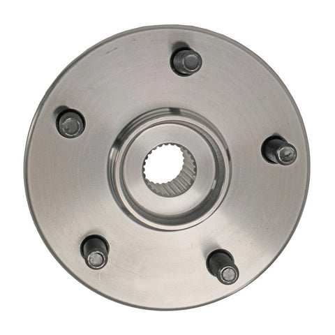 Front view of Front Wheel Bearing Hub Assembly For 2.5L Toyota Camry 2018 To 2024 RAV4 2019 To 2023 5 Lug OEM Grade Easy Install