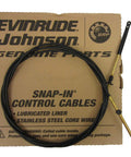 OEM 18Ft Throttle And Shift Remote Control Cable For Outboard Motors Black 0173118 0173018 on cardboard packaging