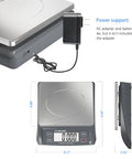 All In One Digital Scale For Postal And Kitchen 66lb 30kg With Battery, Stainless Steel Platform, Tare Function, built to last
