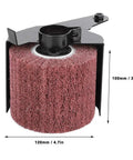 Angle Grinder Polishing Wheel Kit With Interchangeable Buffing Pads And Handle For Metal Jewelry And Nonmetallic Surfaces
