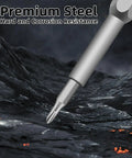 Close-up of Go-To Magnetic 24 In 1 Precision Screwdriver Set bit showing premium steel material for durability