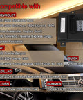 Diagram showing Pre Programmed Plug And Play Fuel Pump Driver Module For GM Trucks And SUVs Fits 2007 2008 2009 Models