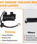 Hatch Release Button Trunk Latch Switch For 2012 2017 Hyundai Veloster 1.6L L4 compared with generic option