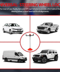 Adjustable Steering Wheel Holder For Cars Trucks And Vans Universal Car Alignment Tool With Steering Wheel Lock And Centering Aid