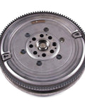 Oem Grade Dual Mass Clutch Flywheel Replacement For Bmw 2003 To 2006 325Ci 325I 330Ci 330I 330Xi 525I 530I X3 X5 And Z4 With Inline Six Three Point Zero Motors Featuring Plug And Play Fitment And Built Tough Heavy Duty Performance, showing detailed top view.