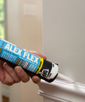 Applying Alex Flex Premium Molding And Trim Siliconized Sealant White 10.1 Oz For Flexible Adhesion And Crackproof Seal