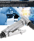 Heavy Hit Industrial 90 Degree Air Die Grinder Pneumatic Right Angle Grinding Machine With Copper Motor, 3-6mm chuck.