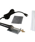 Nylon Plastic Radiator Tank Repair Kit With 200-Watt Airless Welder For Fast DIY Vehicle Radiator Fixes And Budget Friendly Inexpensive Repairs On The Go showing welder, mesh, and rods.