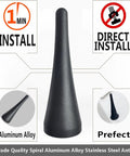3.8 Inch Aluminum Antenna Mast Replacement For Mustang 2010-2014, Transit 2013-2022, Lincoln MKZ 2013-2019, Ford
