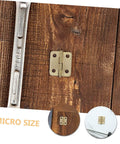 Miniature Jewelry Box Hinges With Screws For Handmade Crafts Iron 40 Piece Set Ideal For Cabinets And Chests DIY Projects