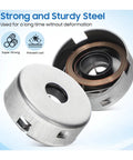 Set Of One Heavy Duty Steel Drill Press Return Spring. Precision engineered metal coil assembly for bench tool.