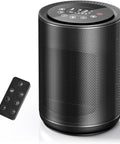 Fast Heat Desk Heater With Remote 1500W Ceramic PTC Tiny But Mighty Space Heater For Office Or Bedroom Quiet Safe And Portable