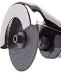 Close-up of 3 Inch Pneumatic Cut Off Tool With Wheel Grinder For Sheet Metal Heavy Duty Reversible Air Powered Cutter