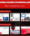Installation guide for Absolute Workhorse Pneumatic Dot Peen Metal Marking Engraver with steps for setup and operation.