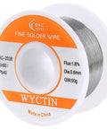 60-40 Tin Lead Rosin Core Solder Wire For Electrical Soldering And DIY Projects 0.6mm Diameter 0.11lbs Spool Handy