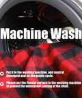 Machine washing 0 Degree Four Season Sleeping Bag For Adults With Cotton Flannel Cozy XXL Big And Tall Camping Sleeping Bag, close-up
