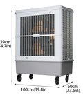 Kick The Heat With This Solid Portable Evaporative Air Cooler Packing A Big Water Tank Seven Speed Settings And Lightning Fast Chill For Living Rooms Or Backyard Hangouts Crafted From Lightweight Abs, dimensions 139cm tall.