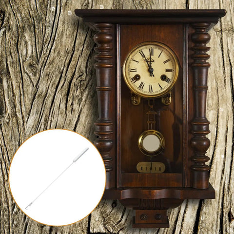 DIY Clock Pendulum Replacement Cylinder for Wall Clocks 10.62 Inch Metal Pendulum Accurate Timekeeping Parts Kit