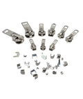 Repair Kit With YKK Auto Lock Sliders, 9 Sets Of Assorted Sizes Three, Five, Seven And Ten, Includes Top And Bottom Stops, Made In USA