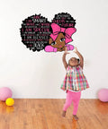 Black Girl Magic Wall Decal I Am Special Inspirational Quote for Kids Room Pink Motivational Sticker Afro Kids Bedroom Decor