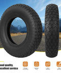 Heavy Duty 4.80 4.00 8 Tire And Inner Tube Set for wheelbarrows hand trucks garden carts small trailers with strong tread
