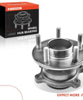 Rear Wheel Bearing And Hub Assembly For Ford Transit Connect Five Lug 2014 To 2018 High Load Capacity Ball Bearing