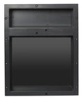 Double Recessed Shower Niche Shelf With Two Shelves 20 Inch High By 16 Inch Wide Black Tile Ready Built In Bathroom Organizer