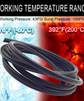 Get This Ultimate Silicone Vacuum Hose Kit For Your Ride featuring Six Pieces Plus 120 Extras To Fit Any Car Engine With High Heat Resistance Up To 392 Degrees And Crush Proof 130 PSI Rating Perfect For Street Or Track Builds Without Faking It. black silicone vacuum hose coil, 3mm-10mm, 392°F