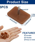 Grab These 15 Square Tack In Drawer Glides To Get Your Drawers Sliding Like Butter Smooth As Silk Furniture Hardware Replacement Parts For Dresser Repair And Cabinet Fixes Fast, showing size and details.