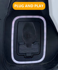 Heavy Duty Charging Port Dust Plug For Rivian R1t And R1s 2022 2023 2024 2025 snug black rubber dust cap protecting connector